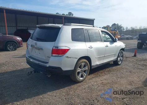 2012 Toyota Highlander Limited V6 z USA, uszkodzony, nr VIN 5TDDK3EH0CS101438